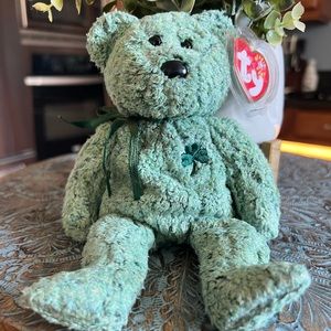 Ty Beanie Babies Shamrock The Bear
